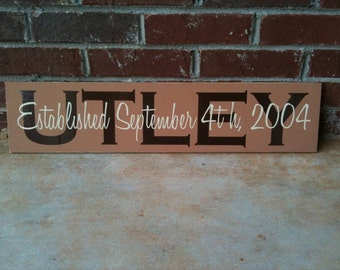 Personalized Wall Signs