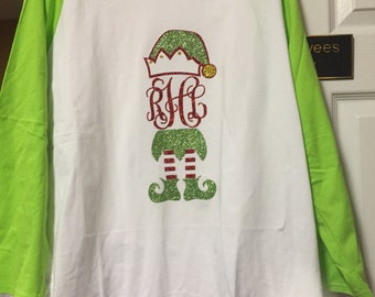 Personalied Elf Christmas shirt