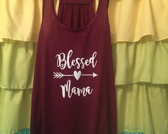 Blessed Mama tank