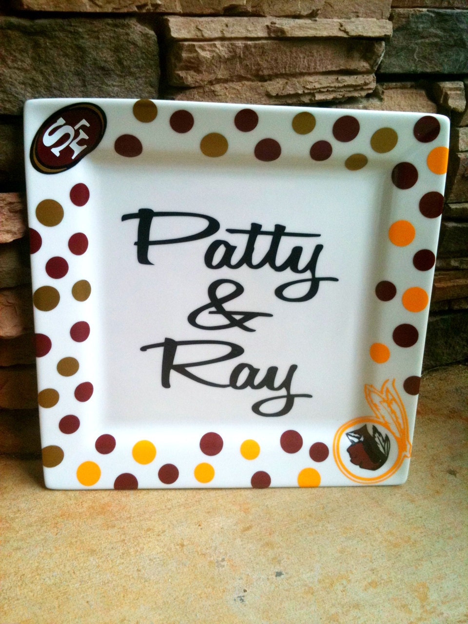 Sale on House Divided Plate Etsy