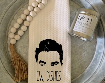 S creek, Ew Dishes, Ew David, kitchen decor, waffle towel, kitchen towel, Home decor