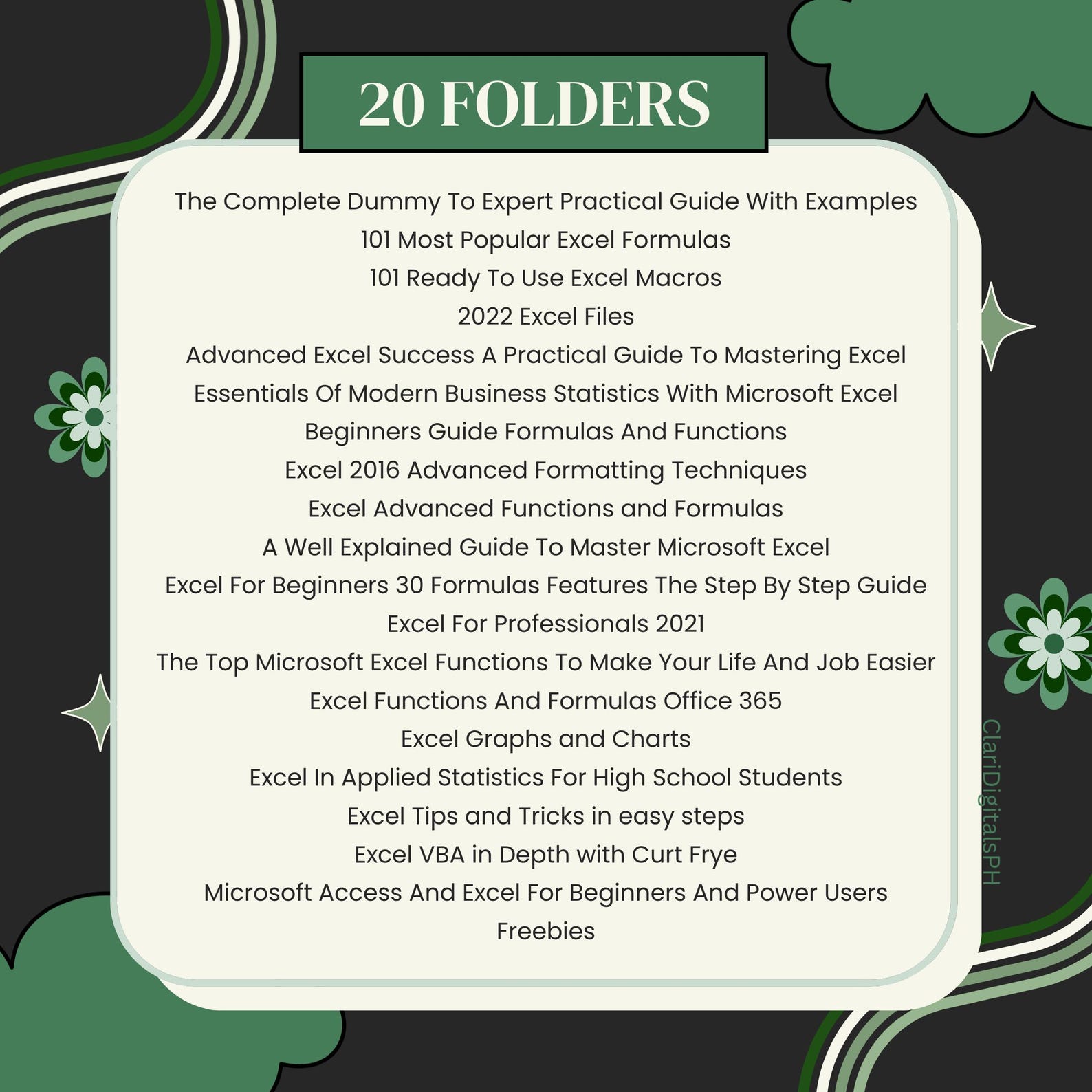 MICROSOFT EXCEL LEARNING MODULES visual data 2