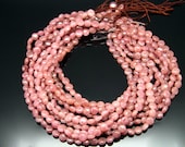1strand -natural cherry quartz plain coin sized 8mm