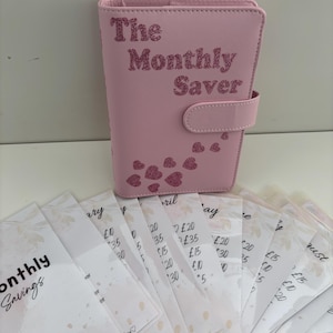 Monthly Saver Binder Bundle -  Money Binder - Saving Challenges - Budgeting by SavingsCornerbyLory