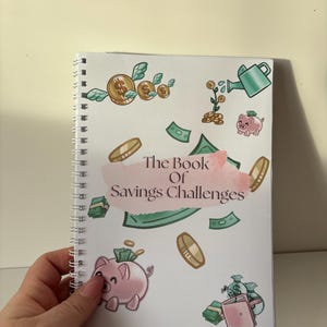Book of Savings  Challenges - 26 Challenges for your savings - Tracker - Save money - Budgeting by SavingsCornerbyLory