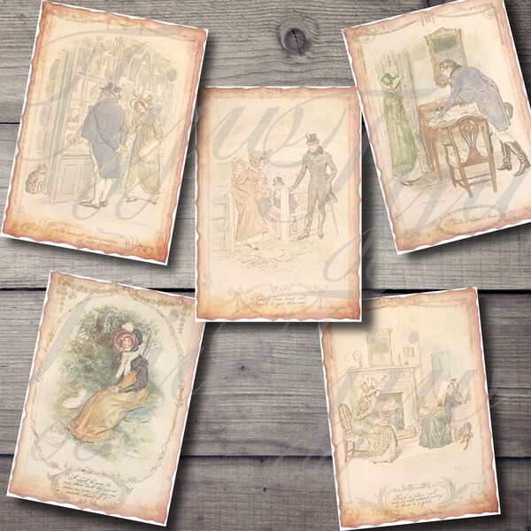 Jane Austen Book - Etsy