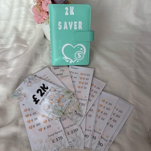 2K  Savings Challenge  Binder Bundle -  Money Binder - Saving Challenges - Budgeting by SavingsCornerbyLory
