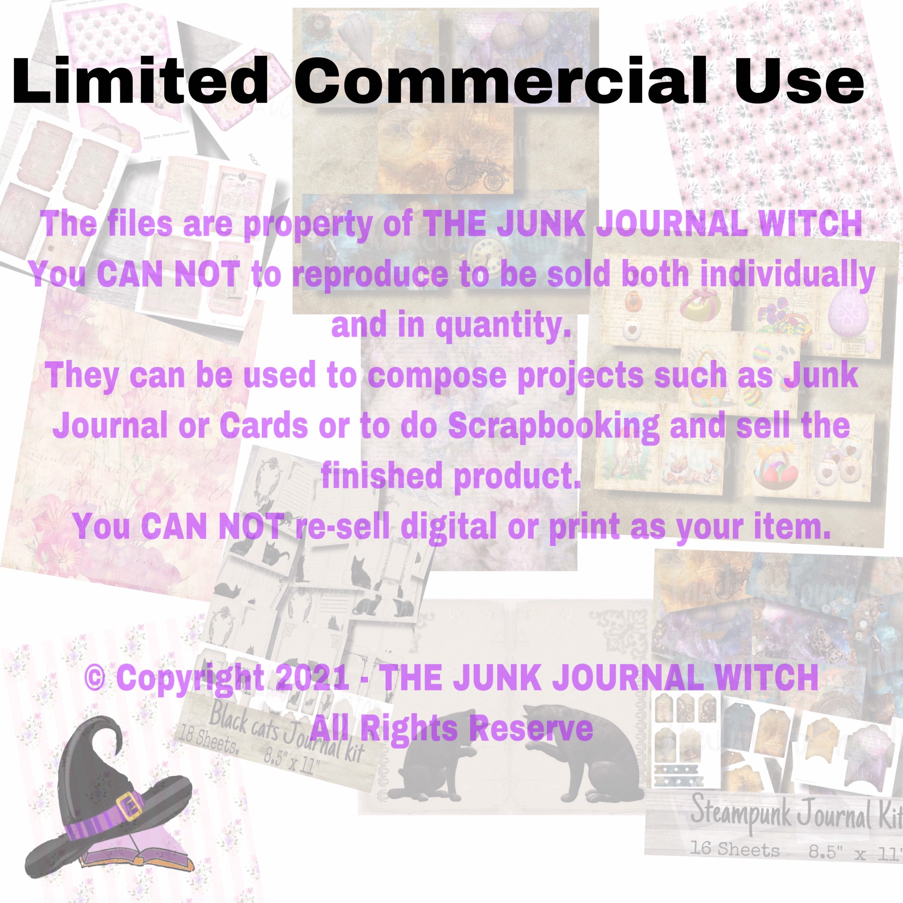 Sweet Summer Folio, Junk Journal Kit, Digital Junk Journal, Junk Journaling  Class, Junk Journal Folio, Junk Journaling, Journal Digital, Fun 