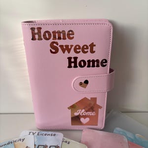 Home Sweet Home Binder Saver Bundle -  Money Binder - Saving Challenges - Budgeting by SavingsCorner