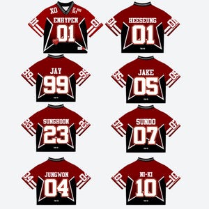 Enhypen Xo Jersey - Etsy