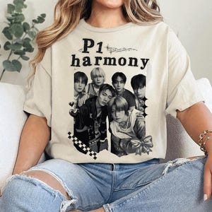 P1Harmony UTOP1A ツアー MD Tシャツ P1harmony Duh! Tshirt, P1harmony Utop1a Tour T-shirt
