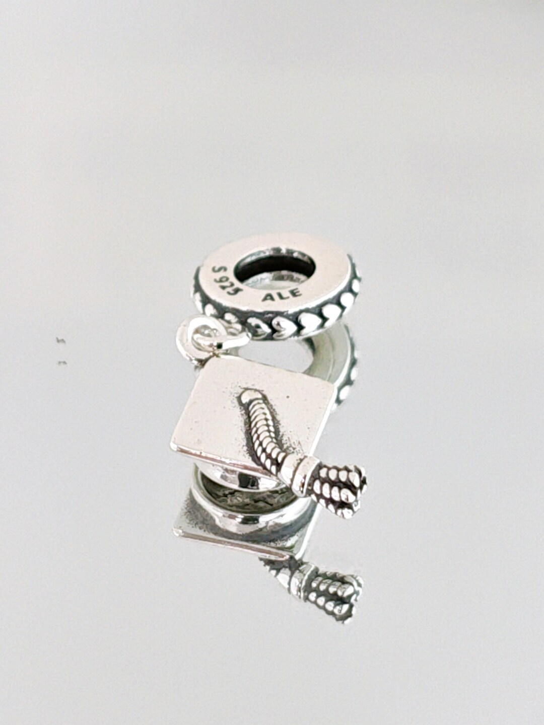 Graduation Cap Dangle Charm,silver Charms,pandora Charm,bracelet Charms ...