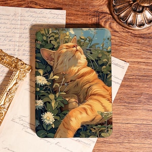 Sunny Cat Kindle Case, New Kindle Paperwhite 12th 7&quot; Case, Fits Kindle Paperwhite 11th/10th, Premium Protective Shell, Gift for Cat Lovers