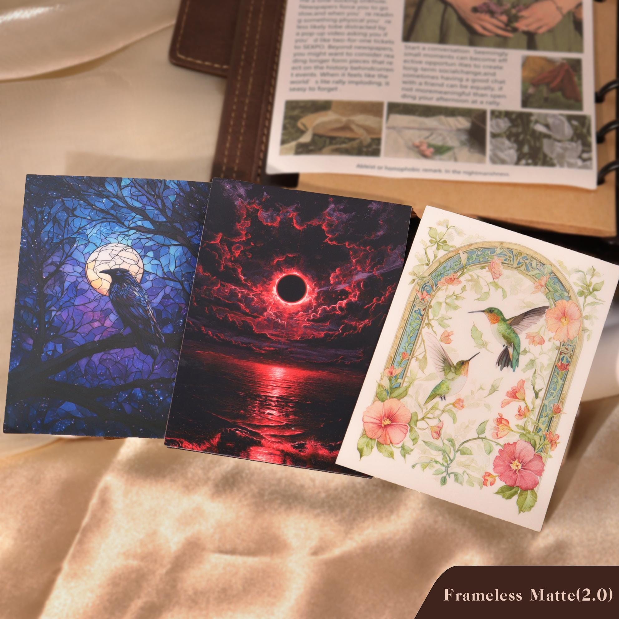 business card binder sleeves Custom Sleeves main image 1