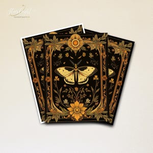 Fundas para cartas de Mtg, fundas con diseño de polillas, fundas mágicas detalladas y de alta calidad, accesorios de Magic: The Gathering con todo lujo de detalles.