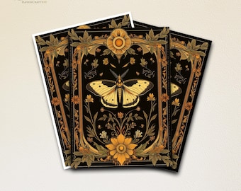 Moth Art MTG Card Sleeves: Mtg Accessories, Matte Tcg Card Sleeves,card game sleeves,Custom card sleeves