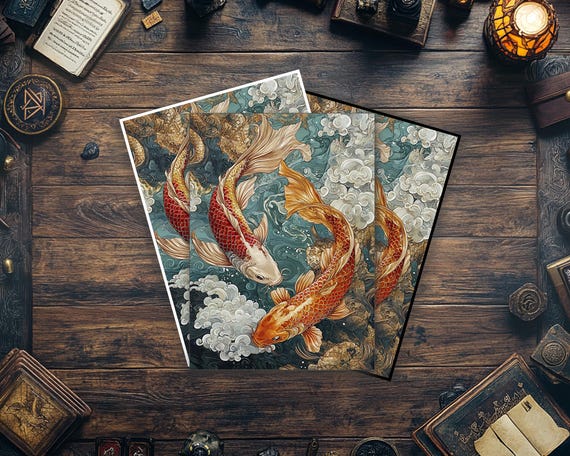 MTGカードスリーブ、鯉カードスリーブ、最高品質で精巧なマジック