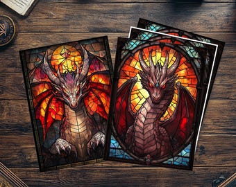 dragon card sleeves mtg Dragon Shield: Art: Signature Series: Dual Matte: The Ejsingandr main image 0