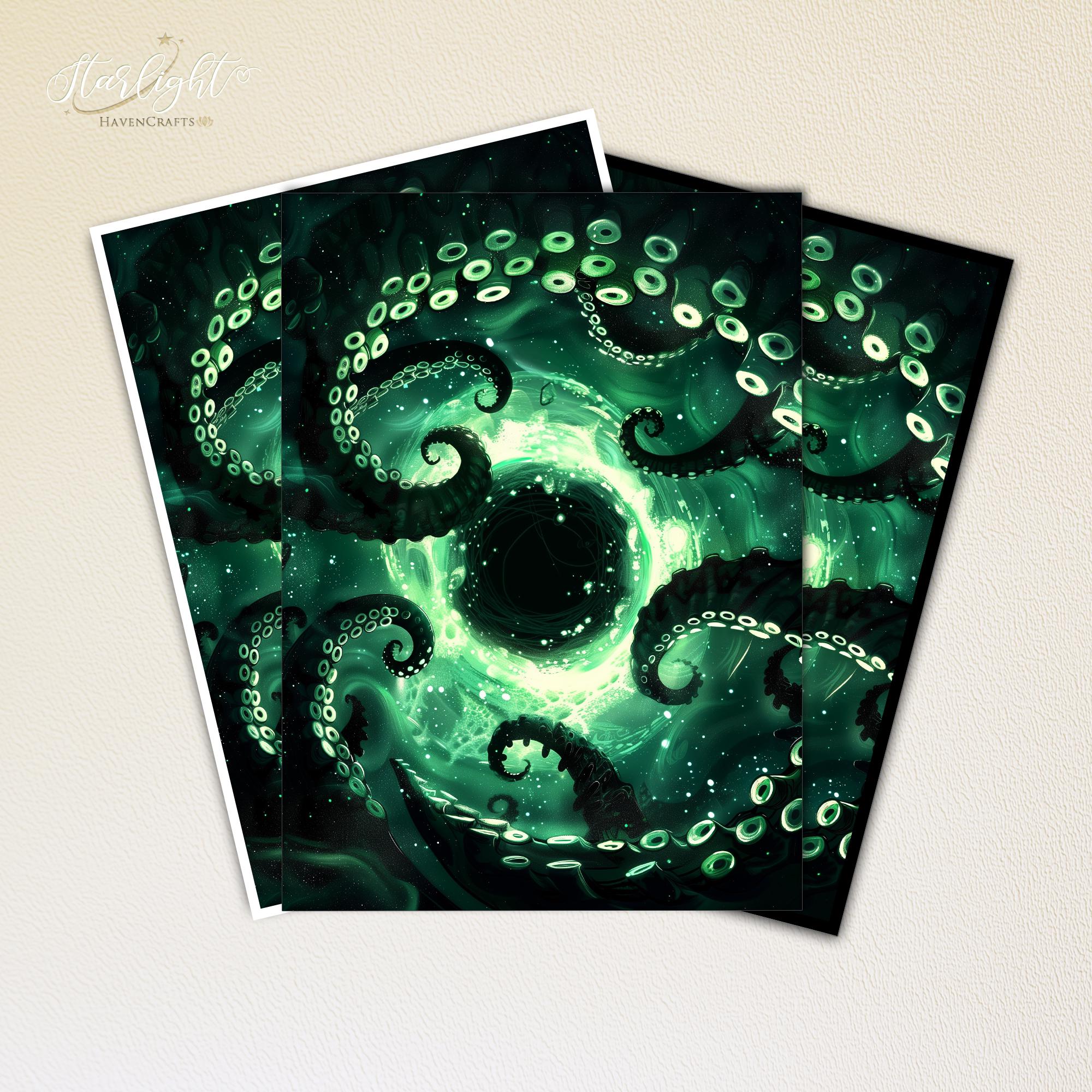 Black Hole Space (Cthulhu ) Mtg | Tcg Card Sleeves, Mtg  Accessories,Matte/Foil game sleeves,Top Quality Magic Sleeves, PVC,full art  sleeves