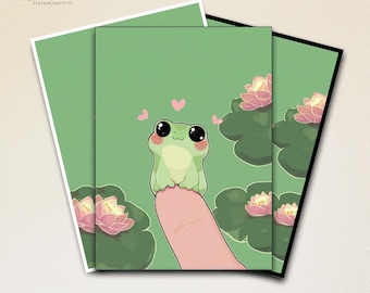 Card Sleeves, Card Sleeve,top Quality Card Sleeve, Perfect Fit Sleeves, Art  Sleeves,frog Wizard With Magic Wand - Etsy