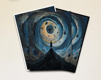 Mtg Card Sleeves,Vortex of the Soul Card Sleeves,Top Quality and Detailed Magic Sleeves,TCG Card Sleeve, Gifts for Gamers,Card Game Sleeves