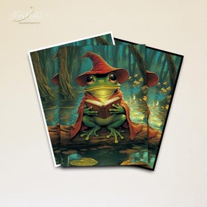 Pochettes pour cartes Mtg, pochettes pour cartes Magic Frog, pochettes pour cartes détaillées et de grande qualité, accessoires Magic : The Gathering