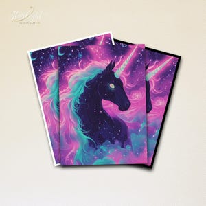 MTG-kaarthoezen,Neon Unicorn-kaarthoezen,Topkwaliteit magische hoezen,Gedetailleerde magie: The Gathering-accessoires,Hoezen voor kaartspellen