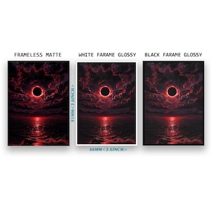 Mtg Card Sleeves,Crimson Horizon:Apocalyptic Eclipse Card Sleeves,Top Quality and Detailed Magic Sleeves,Mtg Accessories image 3