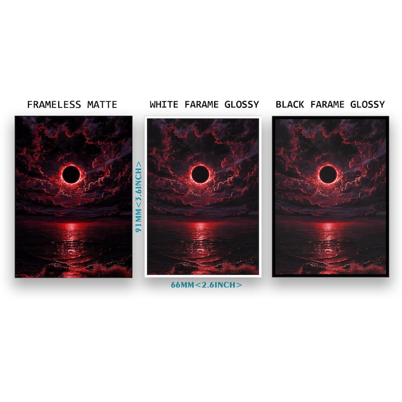 Mtg Card Sleeves,Crimson Horizon:Apocalyptic Eclipse Card Sleeves,Top Quality and Detailed Magic Sleeves,Mtg Accessories image 3