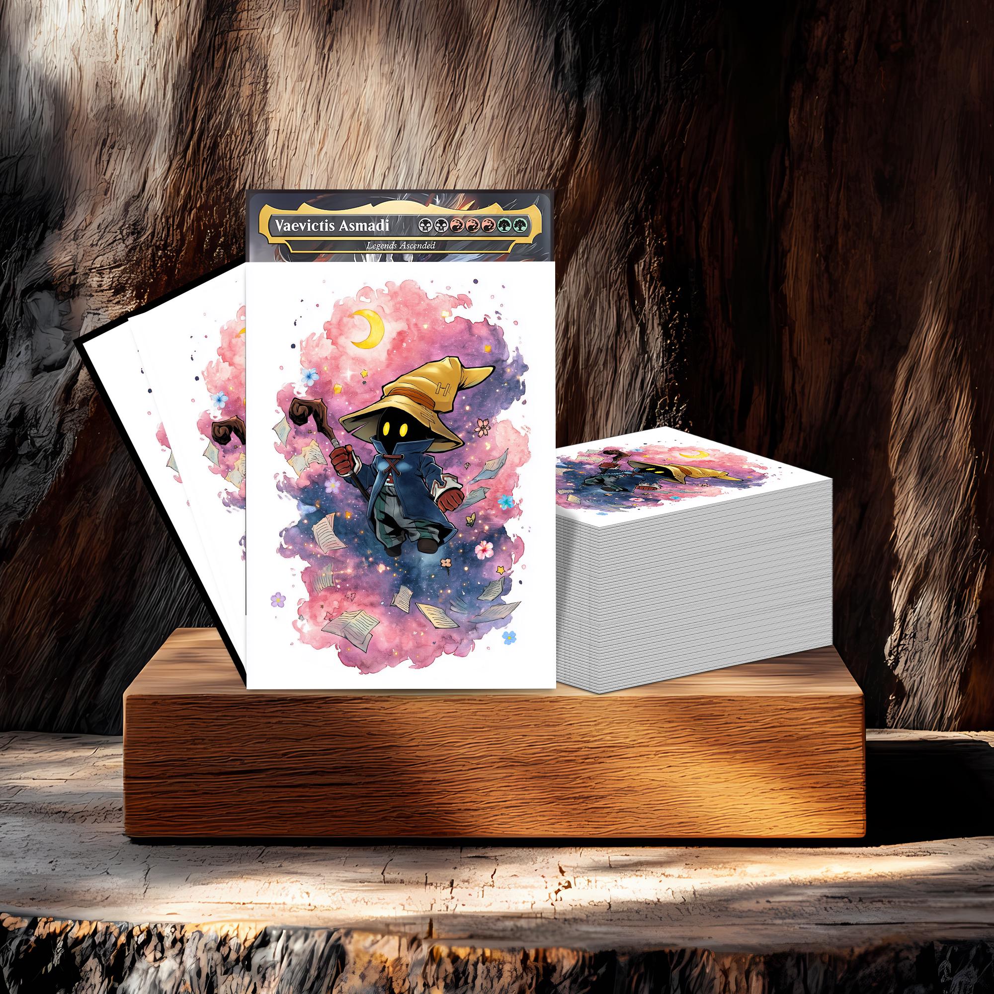 Mtg Card Sleeves,vivi Ornitier Card Sleeves,top Quality and Detailed Magic  Sleeves, (final Fantasy Theme) MTG Accessories,gifts for Gamers - Etsy