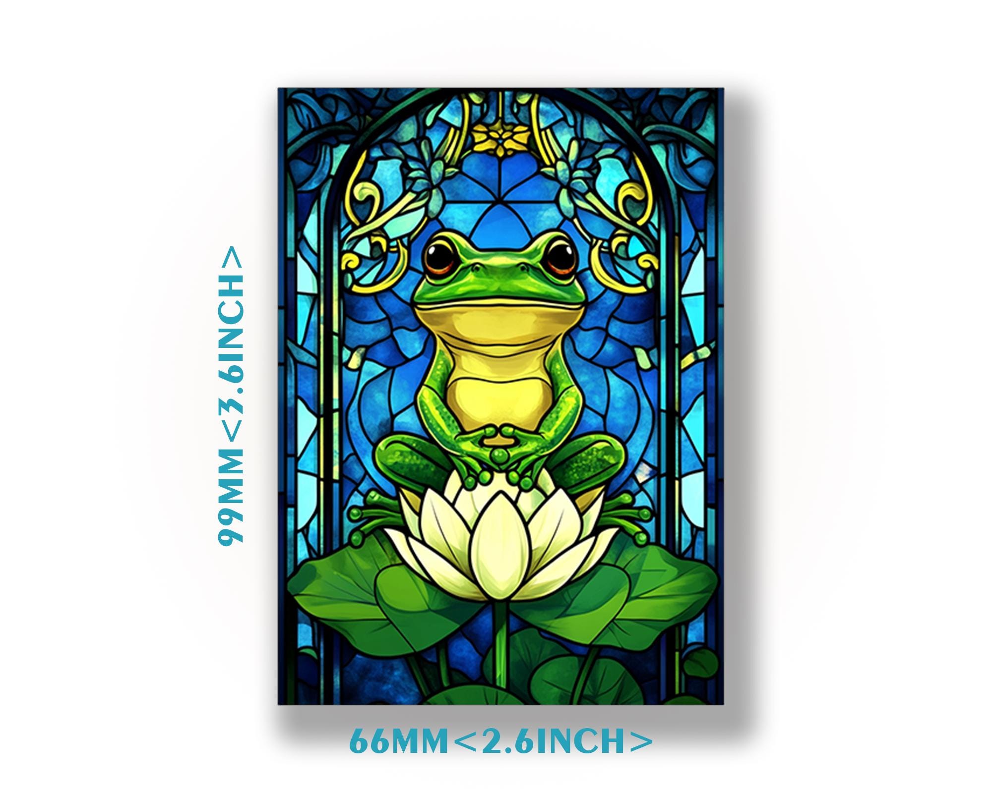 Mtg Card Sleeves,stained Glass Frog Card Sleeves,top Quality and Detailed  Magic Sleeves,detailed Magic: the Gathering Accessories - Etsy