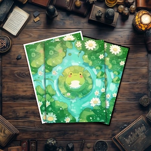 Capas para cartas Mtg, capas para cartas de sapo fofo Kawaii, capas mágicas detalhadas e de alta qualidade, acessórios detalhados para Magic: The Gathering