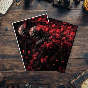 Capas para cartas Mtg, capas para cartas The Funeral Of The Roses, capas mágicas detalhadas e de alta qualidade, acessórios detalhados para Magic: The Gathering