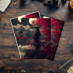 Etuis Mysterious Samurai MtG : + de 100 protecteurs de cartes magiques de haute qualité ! Design coloré pour garder votre terrasse sûre et élégante ! Cadeaux pour les joueurs