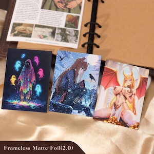 Custom TCG Card Sleeves, Personalized Anime MTG Sleeves, Compatible with MTG Commander, Pokemon, One Piece, Gift for Gamer, Riftbound Design image 15