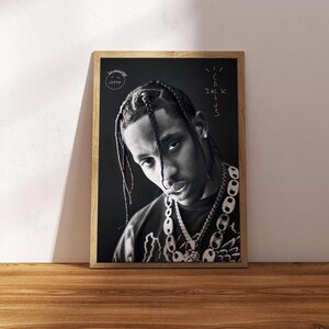 Travis Scott Poster, Cactus Jack, Travis Scott, Musik, Musik Künstler Poster, Instant Download