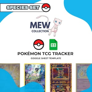 Mew Collection - Pokémon TCG Tracker Google Sheet