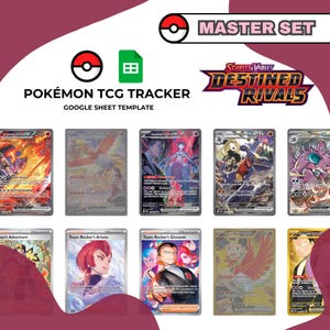 Conjunto Maestro Rivales Destinados - Hoja de cálculo de Google del Rastreador de JCC Pokémon