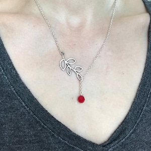 Birthstone Branch Necklace