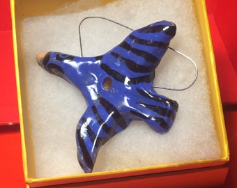 Blue Bird: Hanging Ornament Collectable