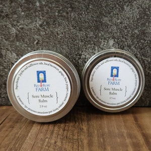 Ungüento para músculos adoloridos, totalmente natural, 2,9 onzas