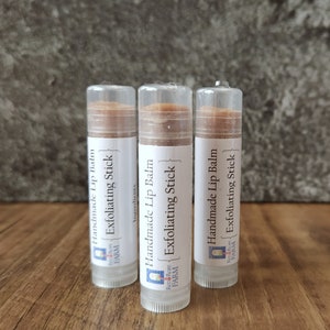Handmade Lip Exfoliator Stick, All-Natural