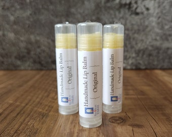 Handmade Lip Balm, All-Natural, Original