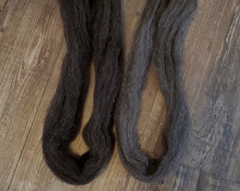 Natural Colored Wool Combed Top - 4 oz