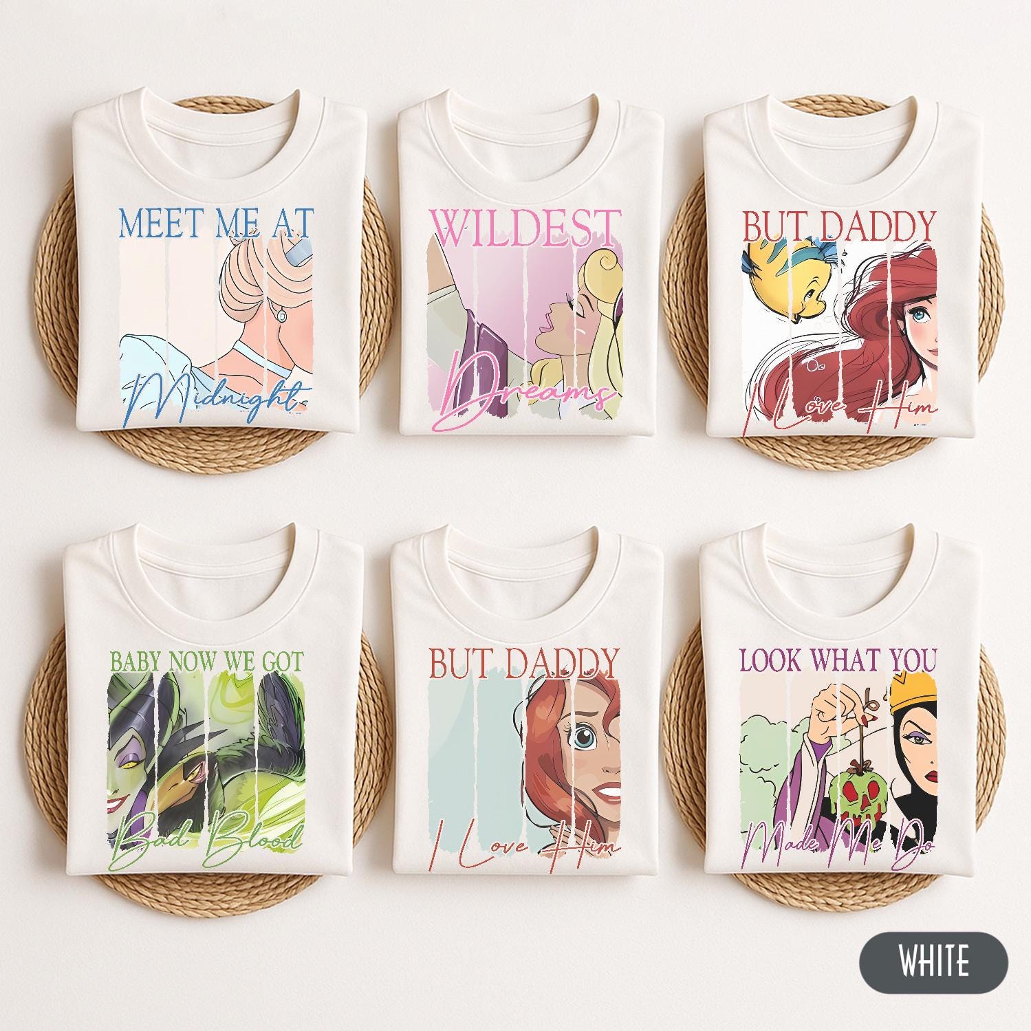 Vintage Disney World Shirt, Meet Me At Midnight Cinderella Shirt, But Daddy I Love Him Shirt, Magical Parks Shirt, Disney Princess Shirt