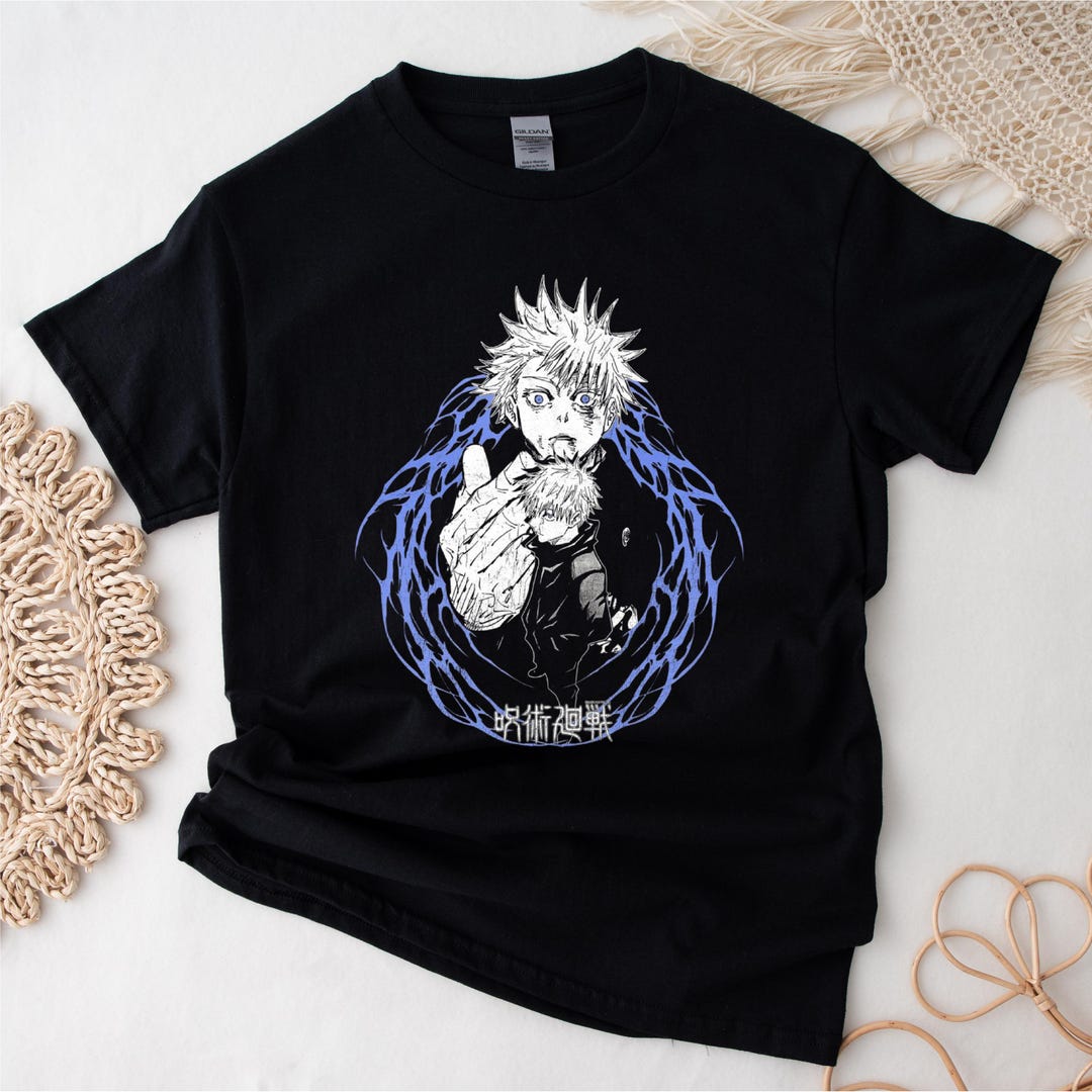 Gojo Satoru Shirt, Jujutsu Kaisen Shirt, Anime Shirt, Gojo Shirt, Manga ...