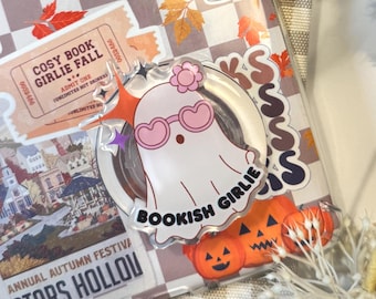 Bookish Ghost MagSafe Grip: Kindle, Kobo, Phone Accessory