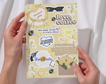 Daisy Haites Kindle Insert | Booktok, Floral Design (Digital Download