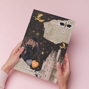 Klar Acotar Dragon Kindle Einsatz | Vierter Flügel Ästhetische Abdeckung Fall Digitaler Download | Romantik Buch Liebhaber Geschenk