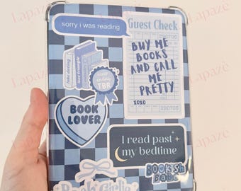 Gingham Kindle Insert for Clear Case: Smut & Romance Book Lover (Digital Download)